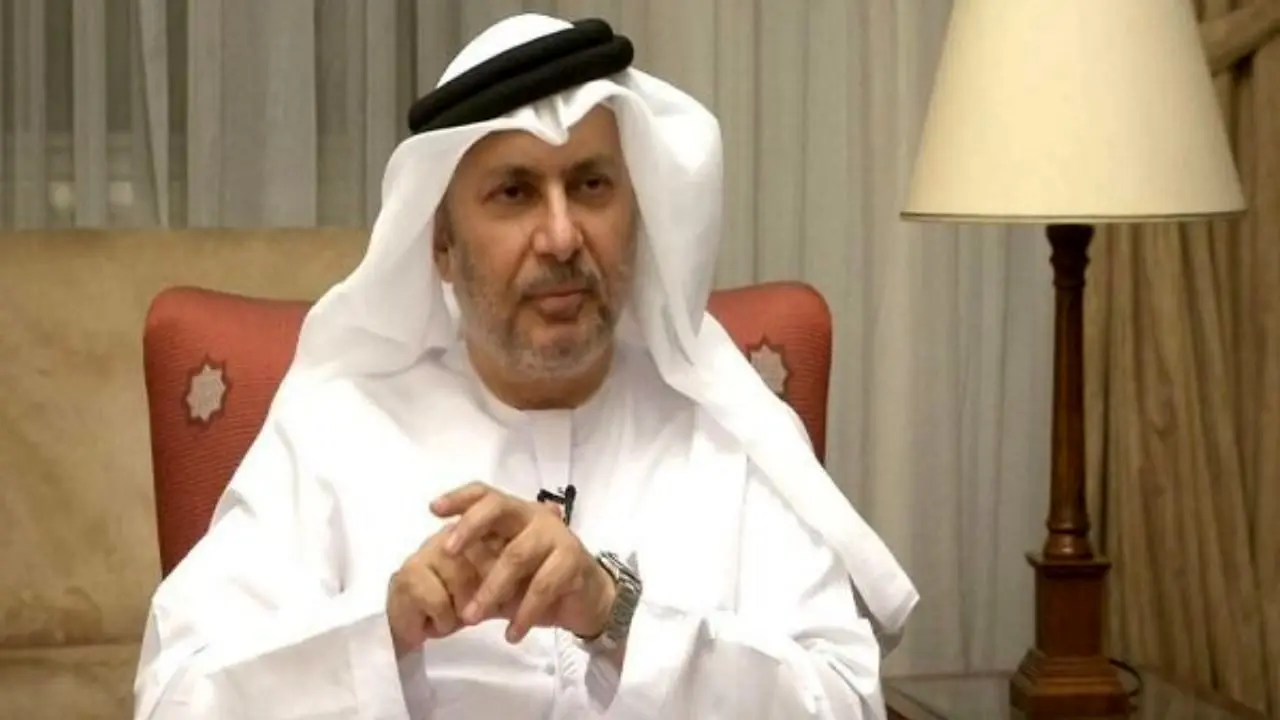وزیر اماراتی از تماس تلفنی روحانی و امیر قطر خشمگین شد