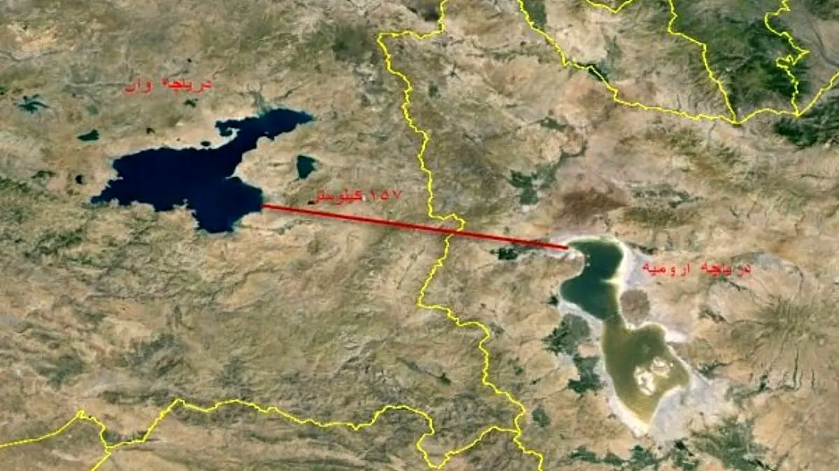 هیچ مجوزی برای ورود آب از وان ترکیه به دریاچه ارومیه داده نشده است