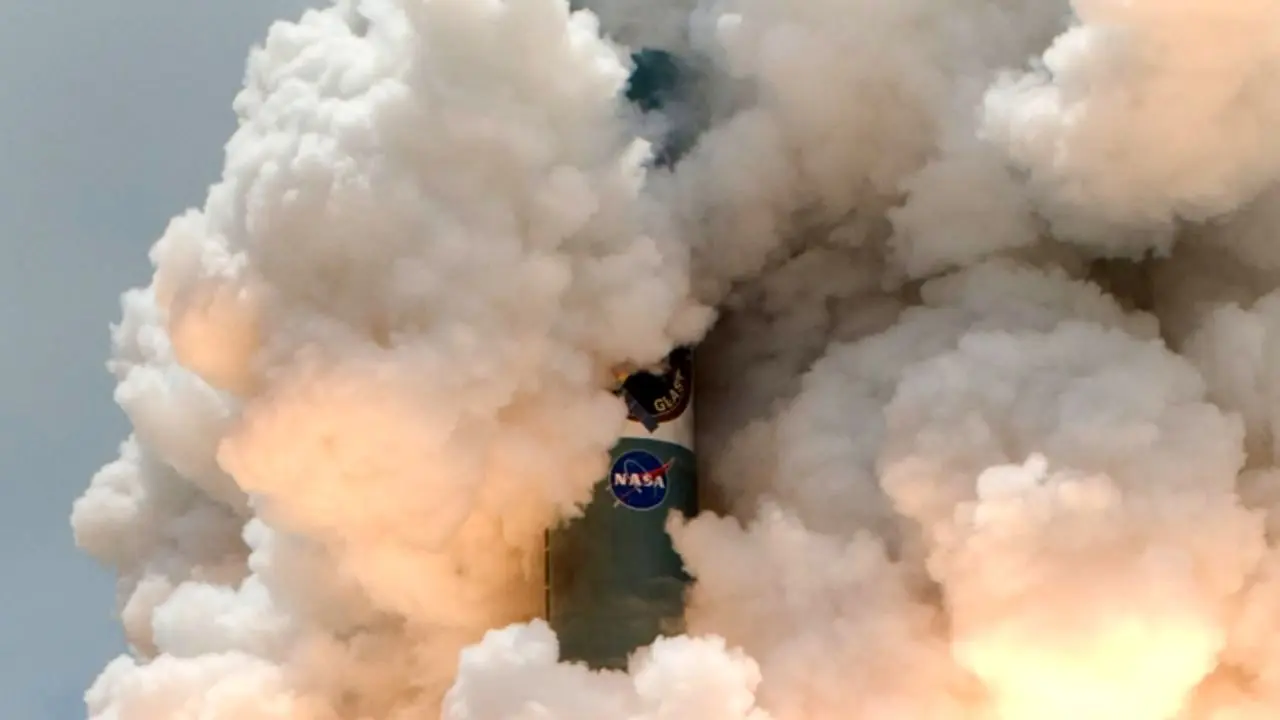 عکس روز ناسا، راکت دلتا 2