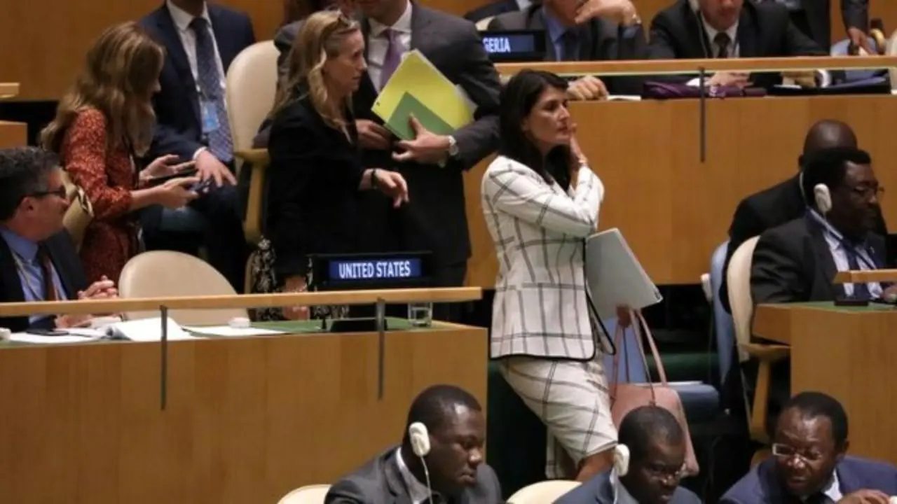 محکوم شدن اسرائیل از سوی مجمع عمومی سازمان ملل