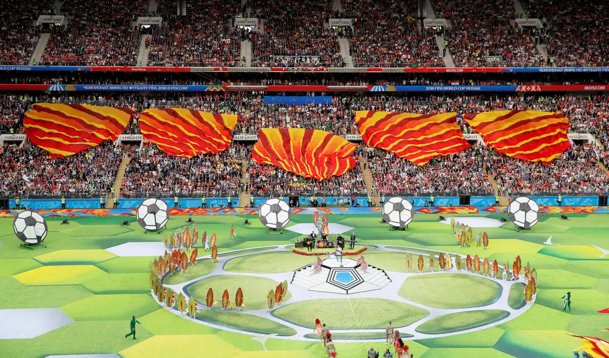افتتاحیه جام جهانی 2018