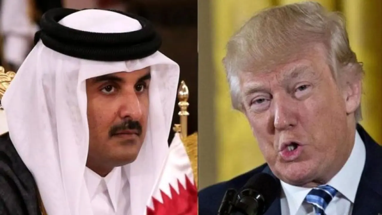 امیر قطر با ترامپ گفت‌وگوی تلفنی کرد