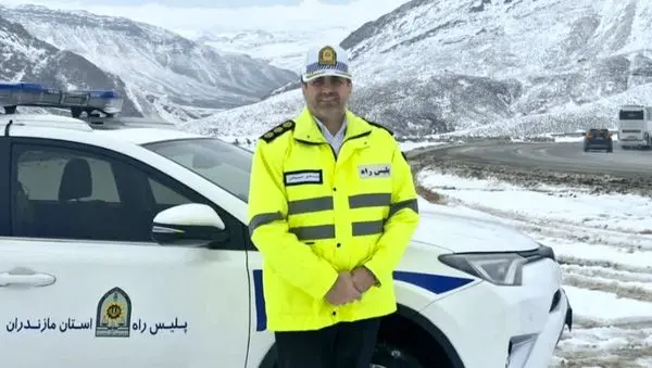 بارش برف و باران در محورهای مازندران/ توصیه‌های پلیس راه برای تردد ایمن