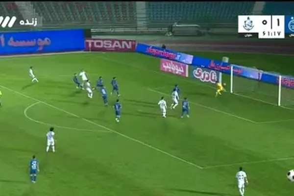 ببینید| گل اول ملوان به استقلال