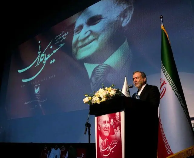 پرسپوليس،مراسم،ايران،عراقچي،كلاني،خارجه،وزير،دربي،رويايي