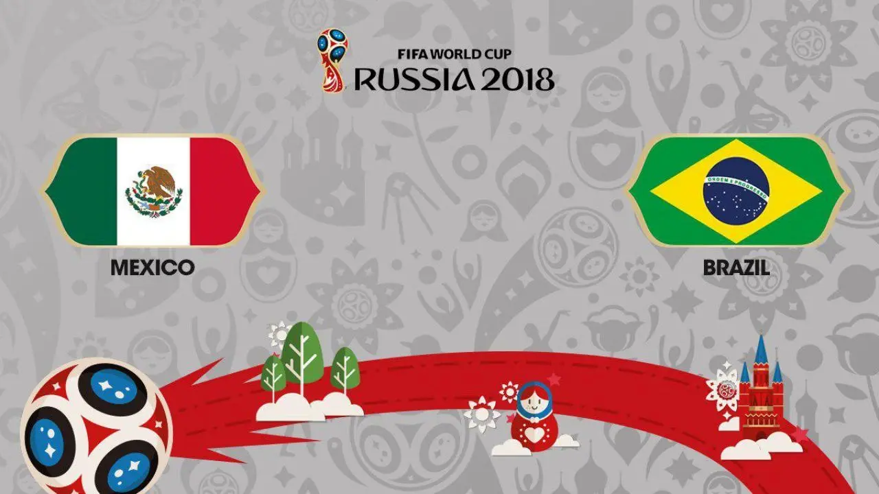 ترکیب دو تیم برزیل و مکزیک اعلام شد