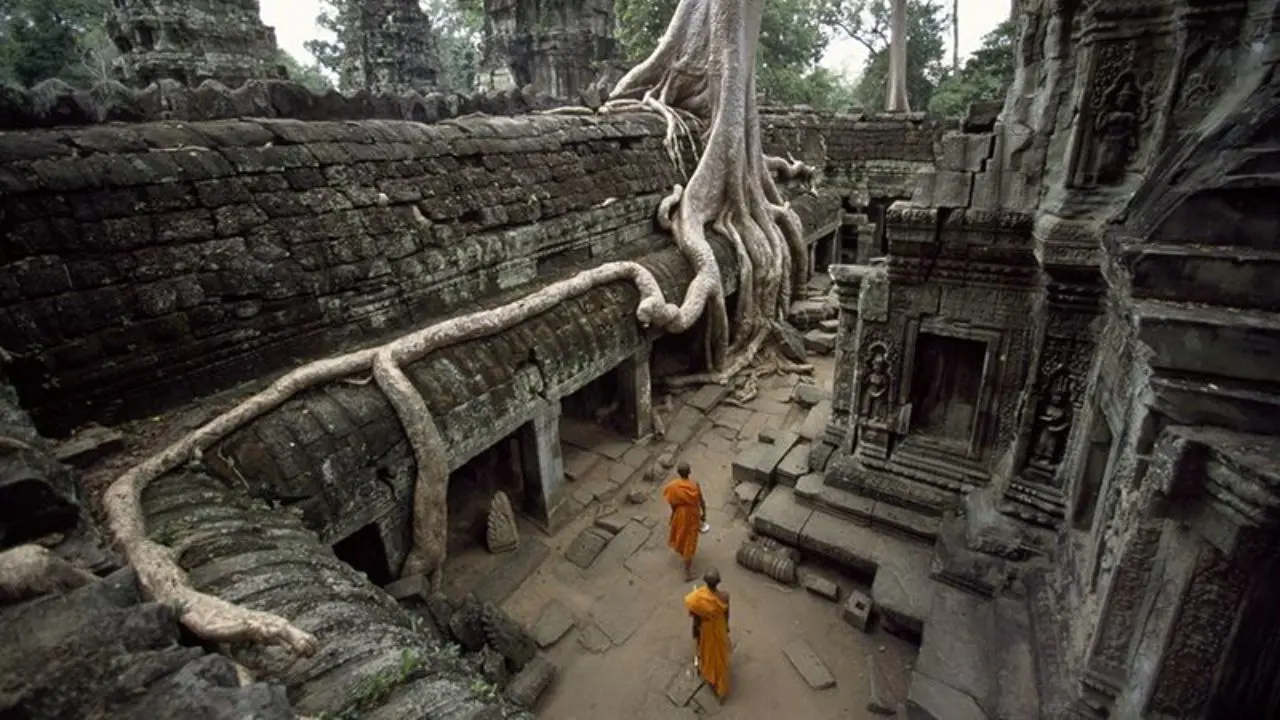 عکس| معبد «آنگکورات وات»