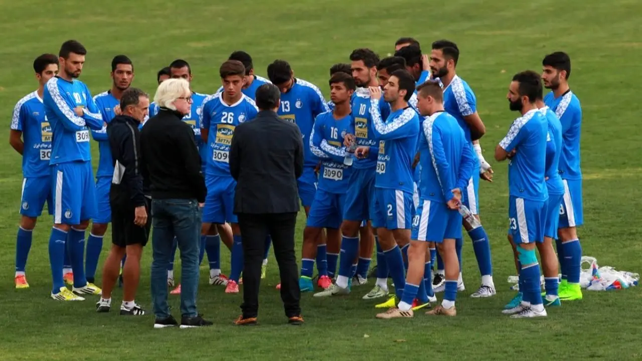 تمرین استقلالی‌ها در هوای مه‌آلود ترکیه