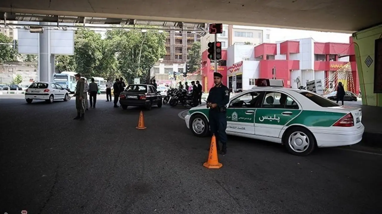 رزمایش پلیس در شهر کرمانشاه برگزار شد/ تکذیب خبر سرقت از بانک تجارت