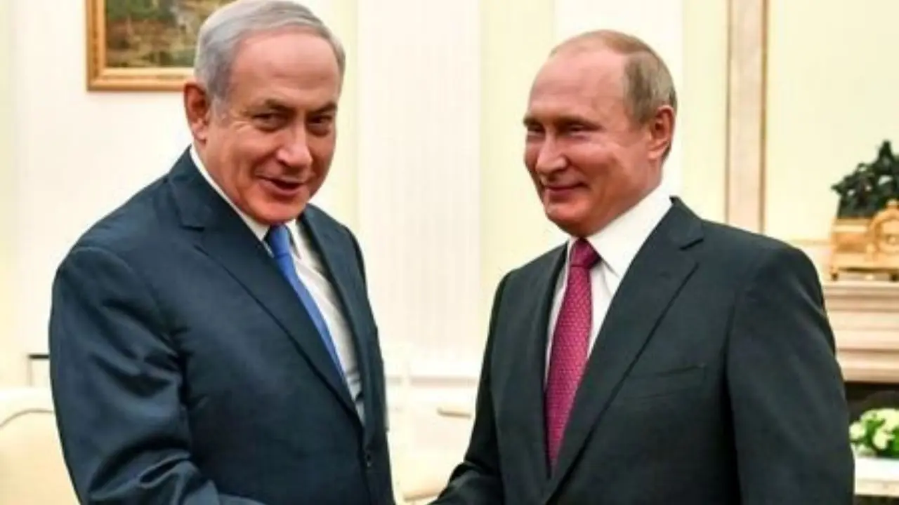 دیدار بنیامین نتانیاهو با پوتین