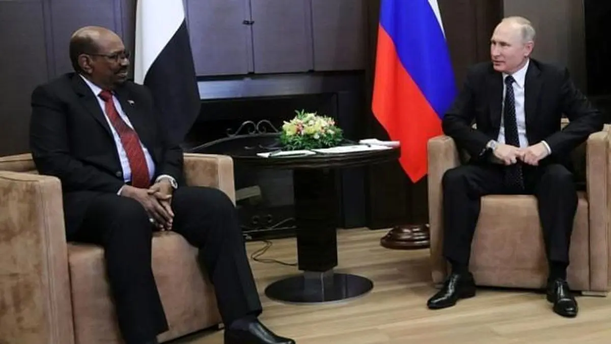 دیدار عمر البشیر با پوتین و توافق برای گسترش روابط