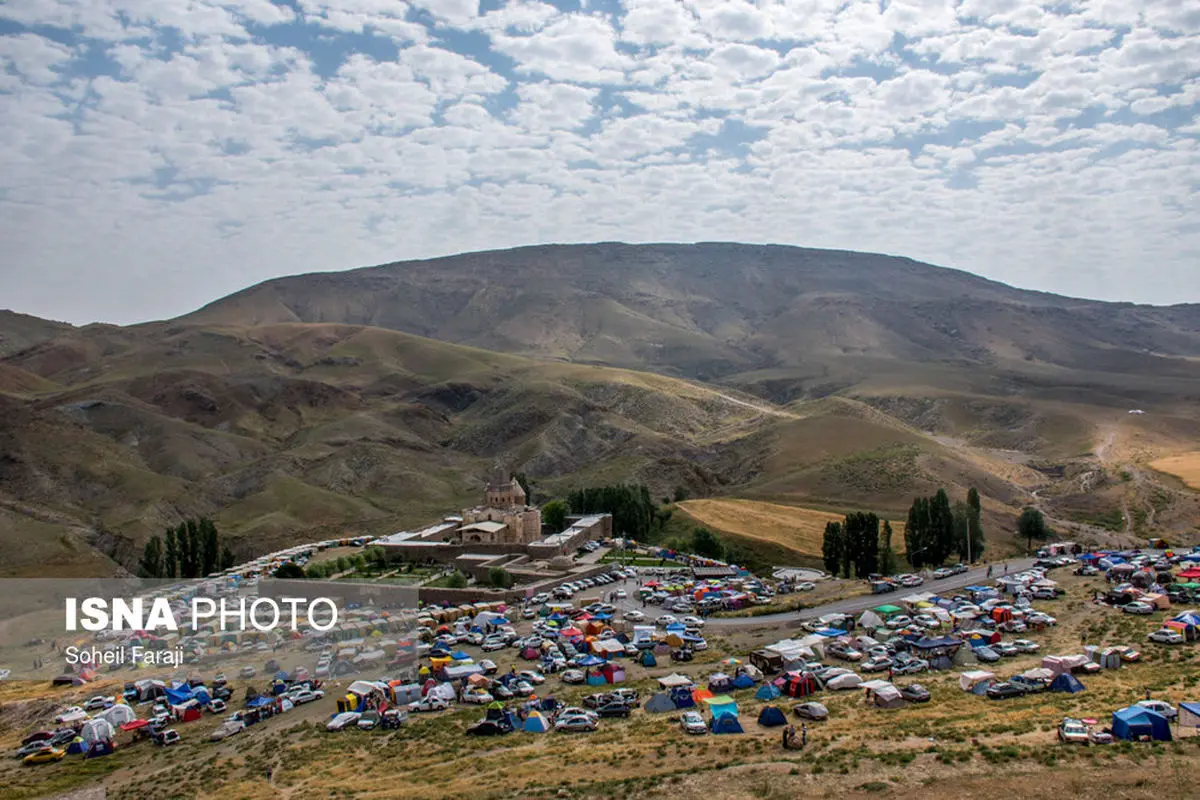 آیین مذهبی سالانه مسیحیان در چالدران