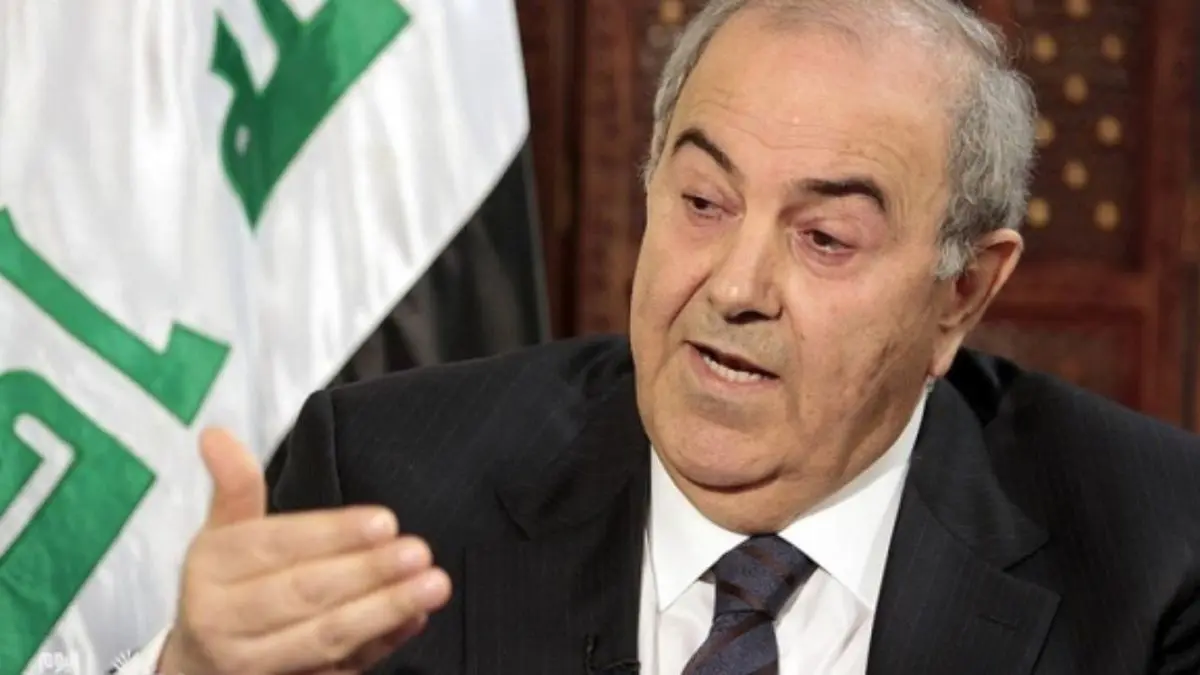 ایاد علاوی بر تشکیل فوری دولت نجات ملی عراق تاکید کرد