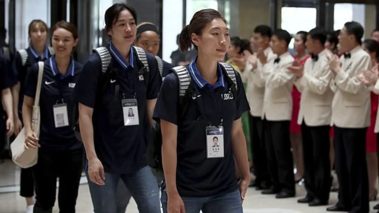 آغاز مسابقات بسکتبال دو کره در پیونگ یانگ