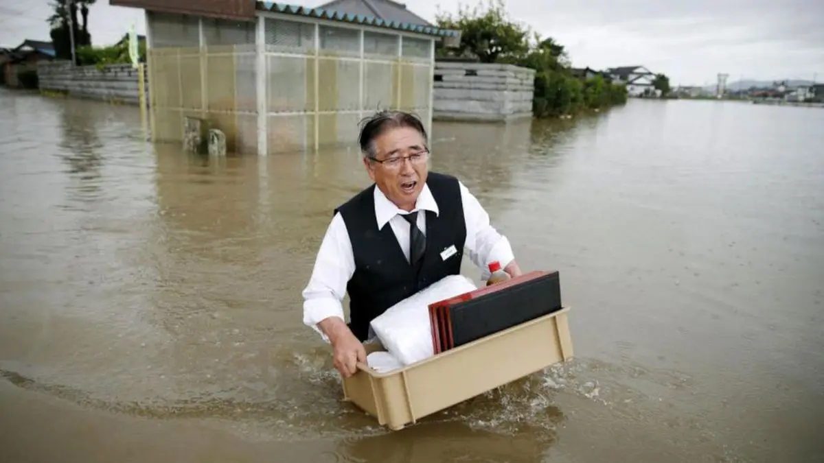 11 کشته و 45 مفقود بر اثر بارش باران شدید در ژاپن