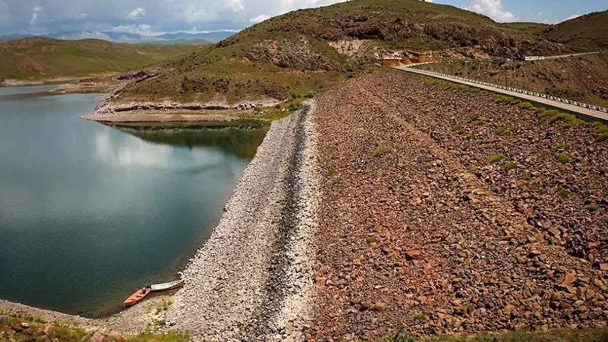 کاهش 25 درصدی ذخیره آبی پشت سدهای استان گلستان