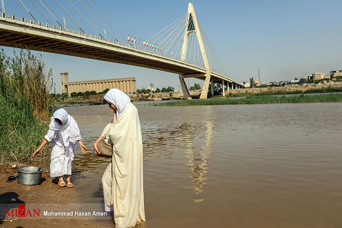 غسل تعمید مندائیان خوزستان