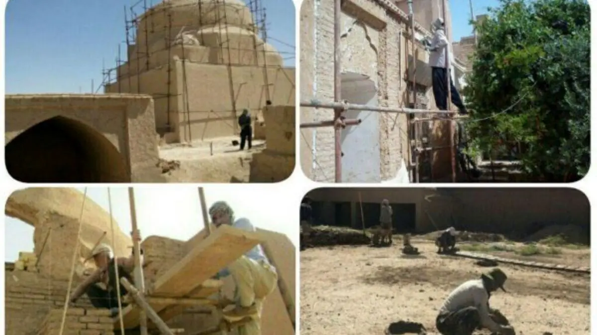 مرمت 30 بنای تاریخی شهر سمنان در 2سال اخیر