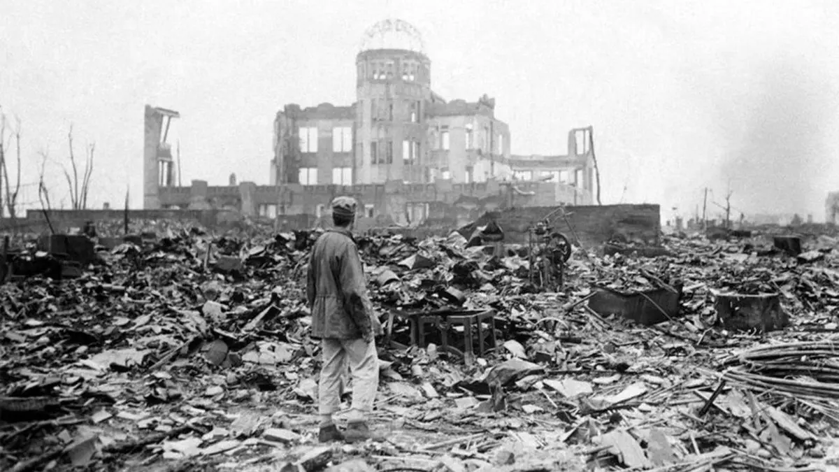هیروشیما بمباران اتمی شد