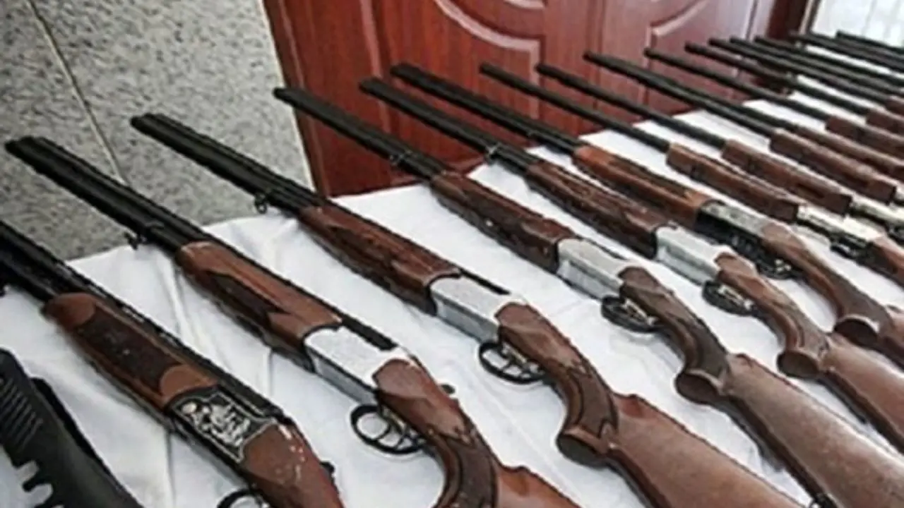 76 قبضه اسلحه شکاری غیر مجاز در هشترود و چاراویماق کشف شد