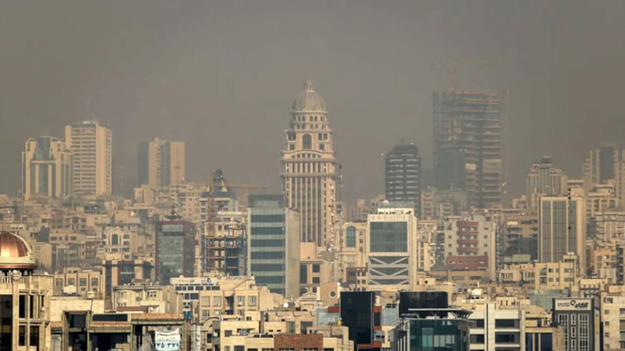 افزایش موقتی غلظت ذرات معلق در هوای تهران