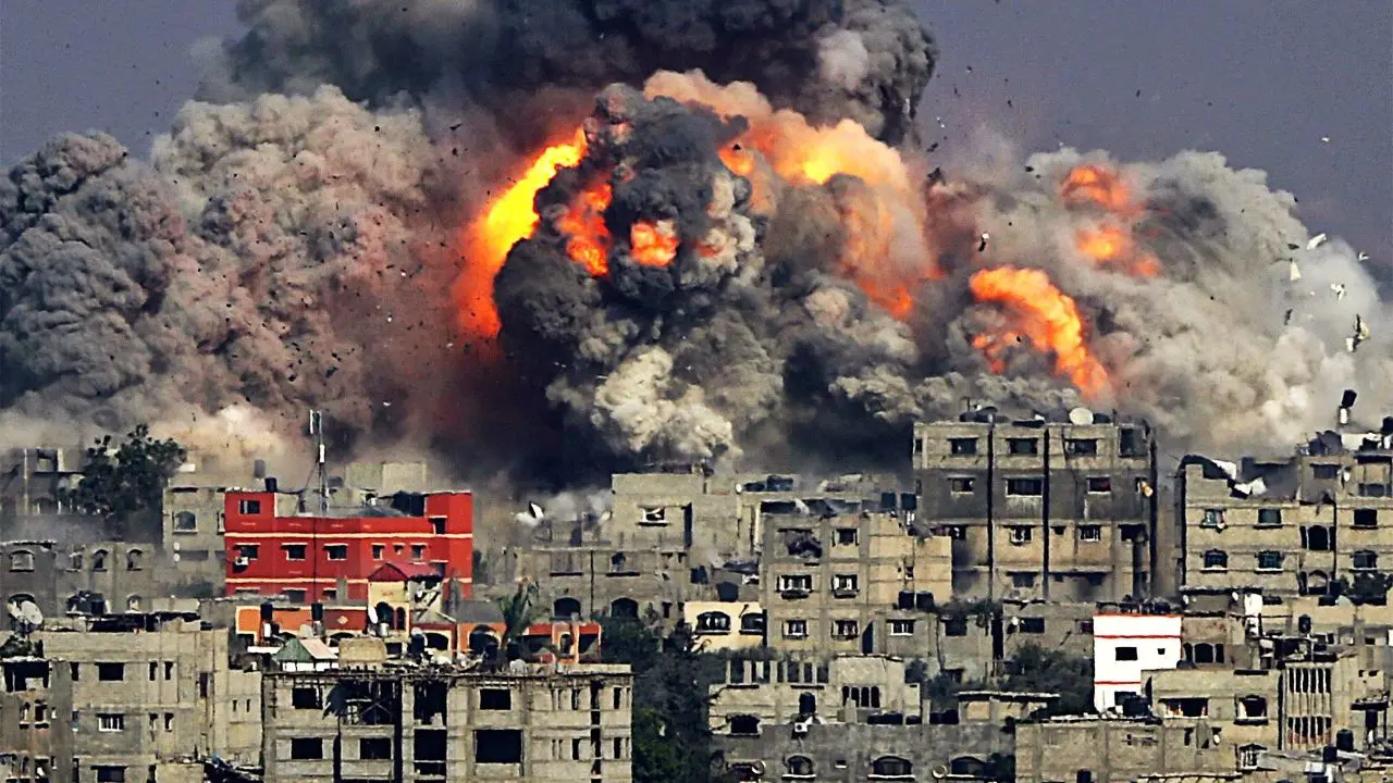 مشارکت خلبانان اماراتی در بمباران غزه