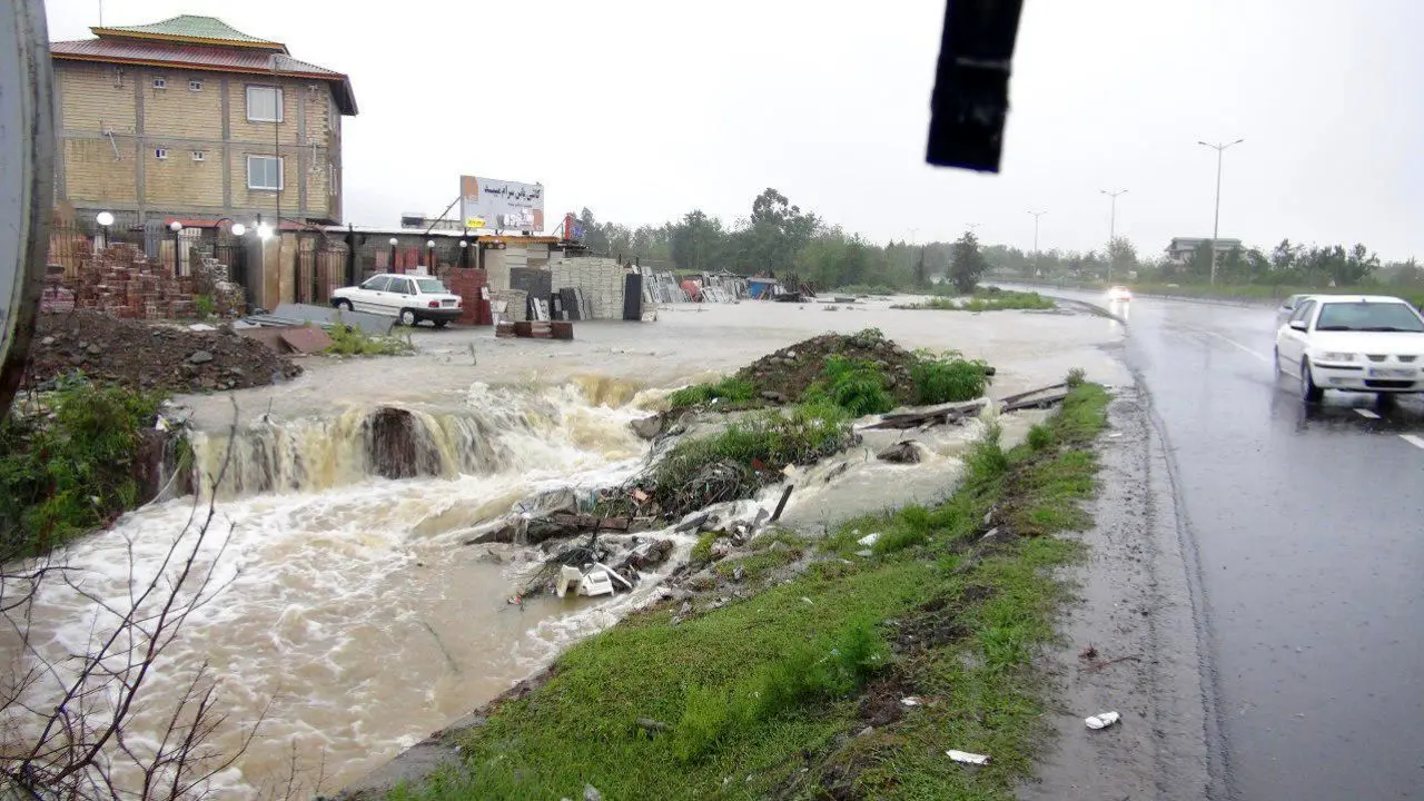 هواشناسی نسبت به احتمال طغیان رودخانه‌ها در شمال کشور هشدار داد