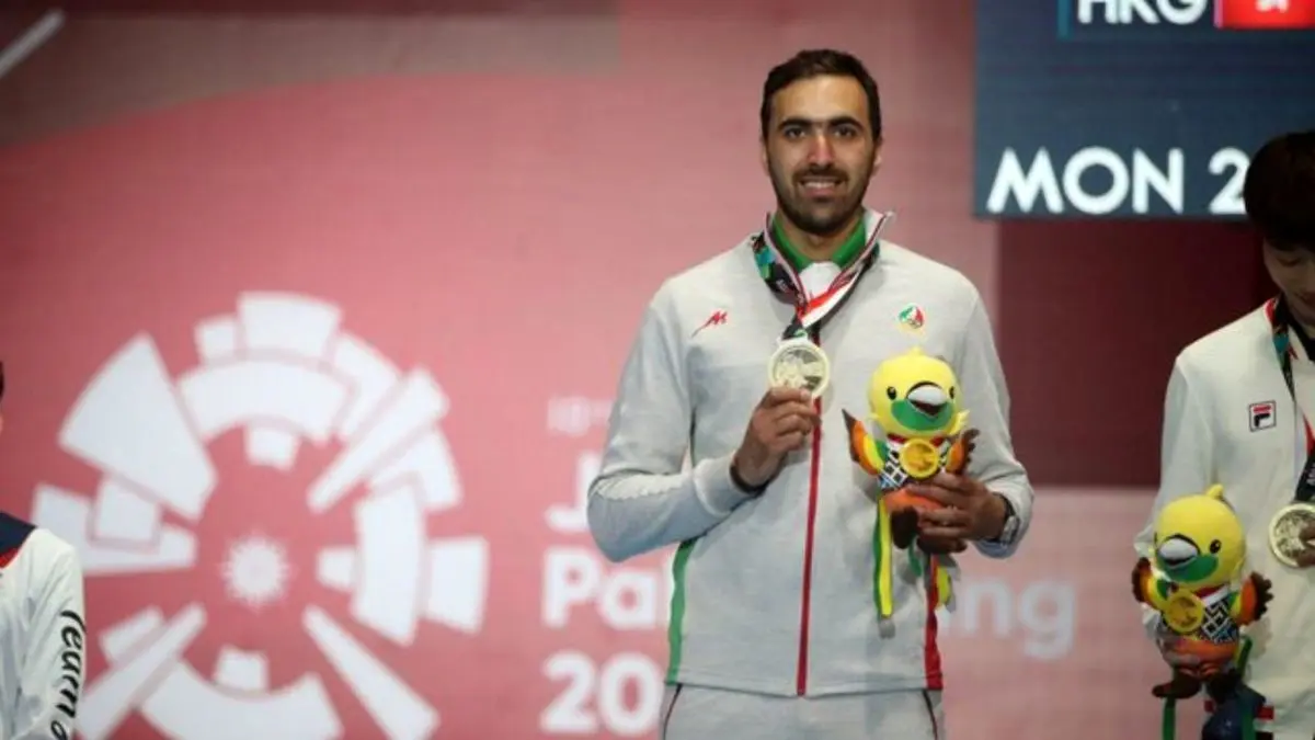 اولین مدال سابر انفرادی ایران پس از 44 سال