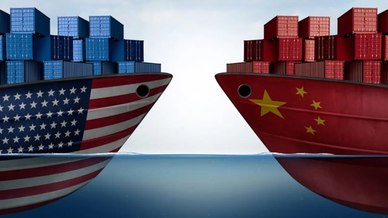 حجم تجاری چین و آمریکا در حال کاهش است