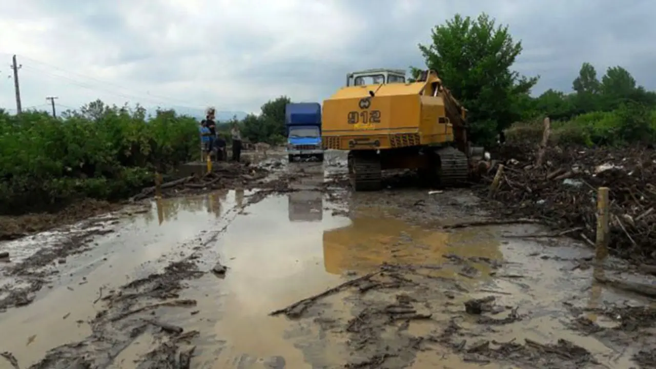 خسارت 420 میلیون ریالی سیل به روستای چالو ساری