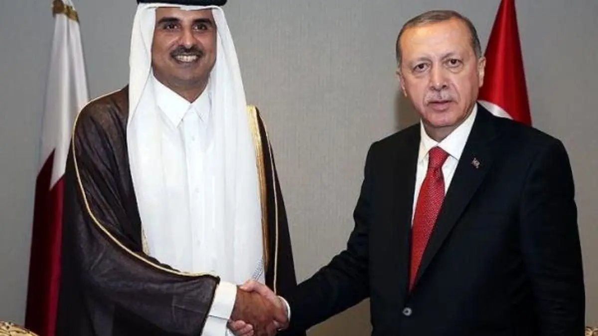 گفت‌وگوی تلفنی اردوغان و امیر قطر درباره تحولات منطقه