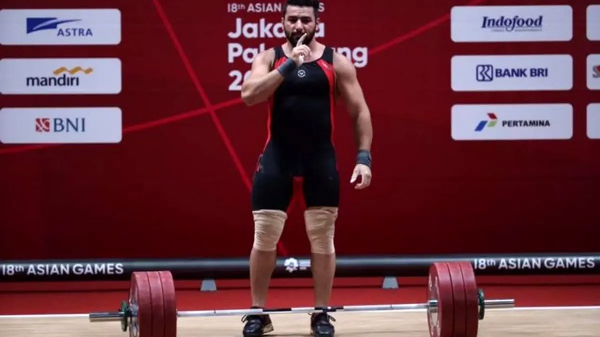 هاشمی مدال برنز وزنه‌برداری بازی های آسیایی را به گردن آویخت