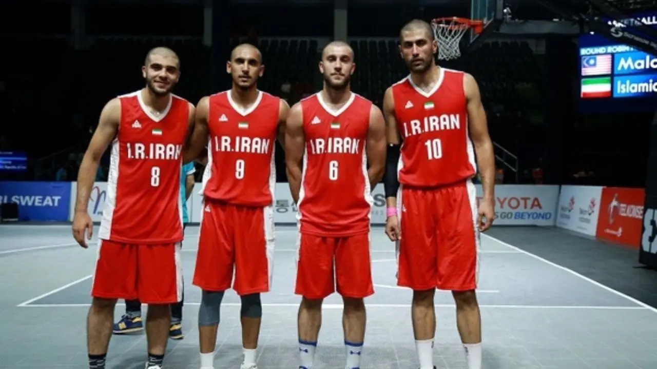 بسکتبال سه نفره ایران به مقام سوم بازی‌های آسیایی رسید