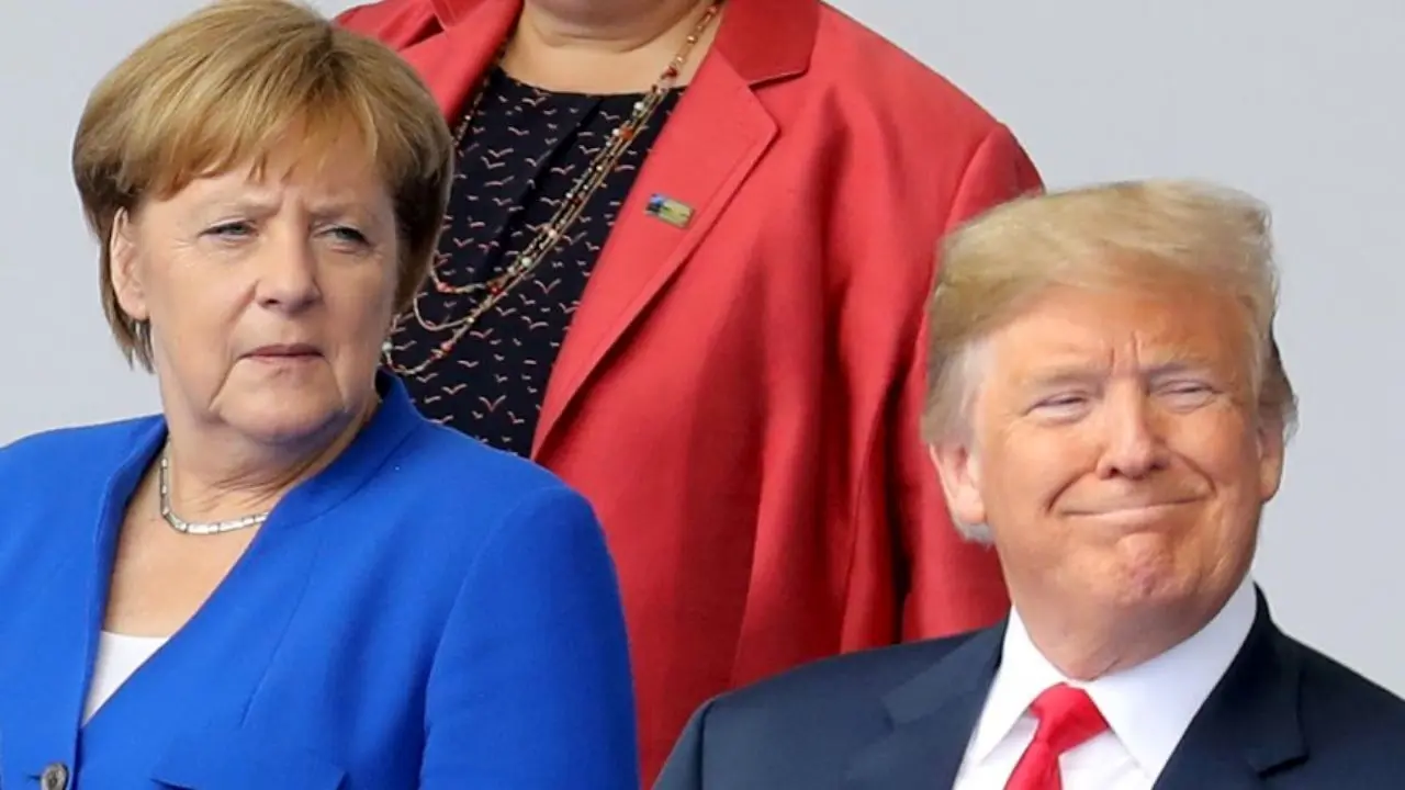 ترامپ و مرکل از روابط تجاری بین آمریکا و اروپا حمایت کردند