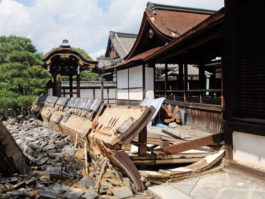 خسارات طوفان در ژاپن