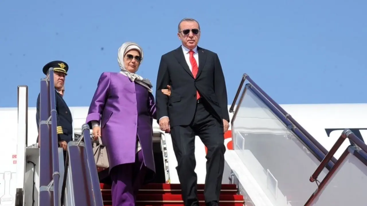 اردوغان وارد تهران شد