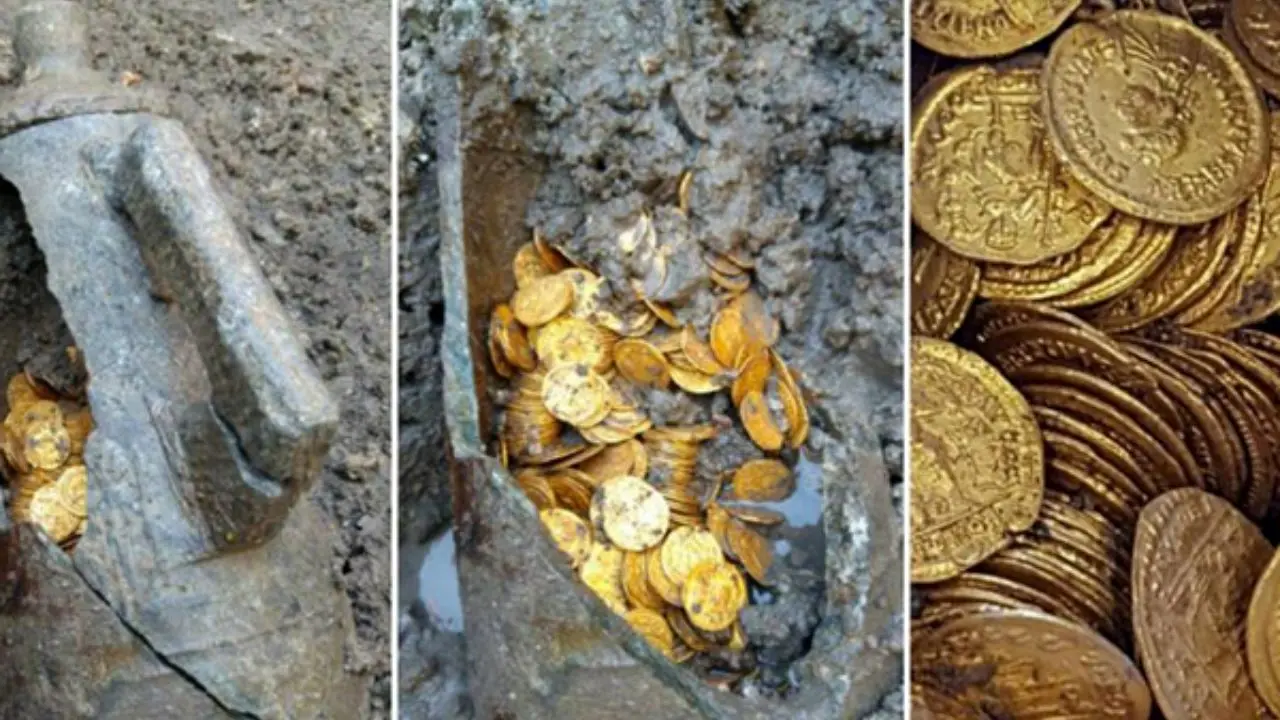 کشف سکه‌های طلا در انبار یک سالن تئاتر