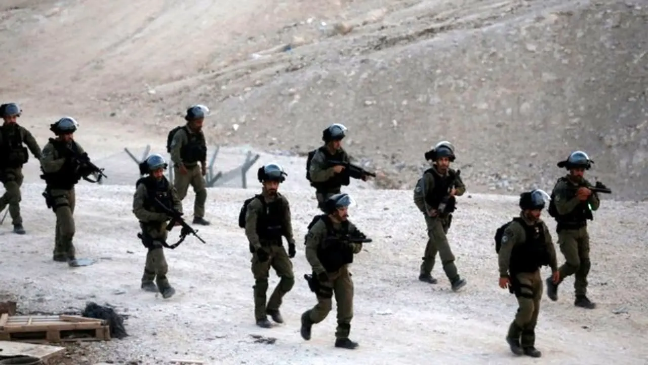 ورود نیروهای اسرائیلی به روستای خان الاحمر