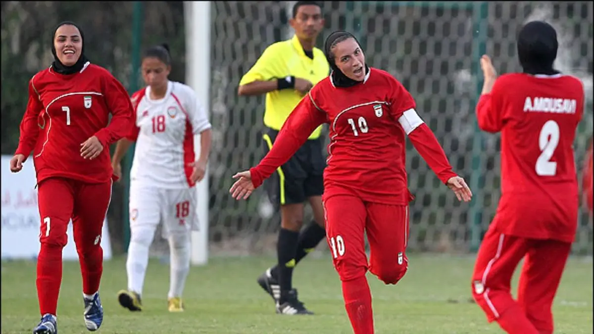 پیروزی پرگل دختران فوتبالیست نوجوان ایران در مقدماتی قهرمانی آسیا