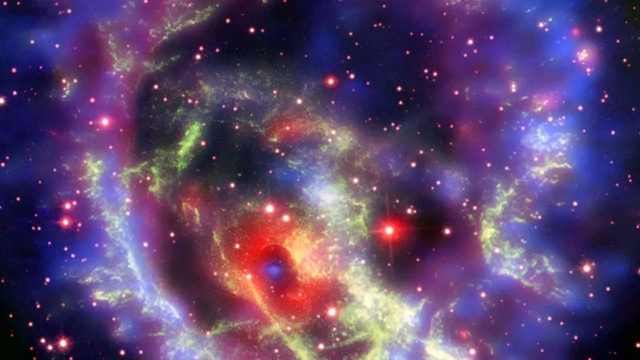 عکس روز ناسا، ستاره نوترونی تنها