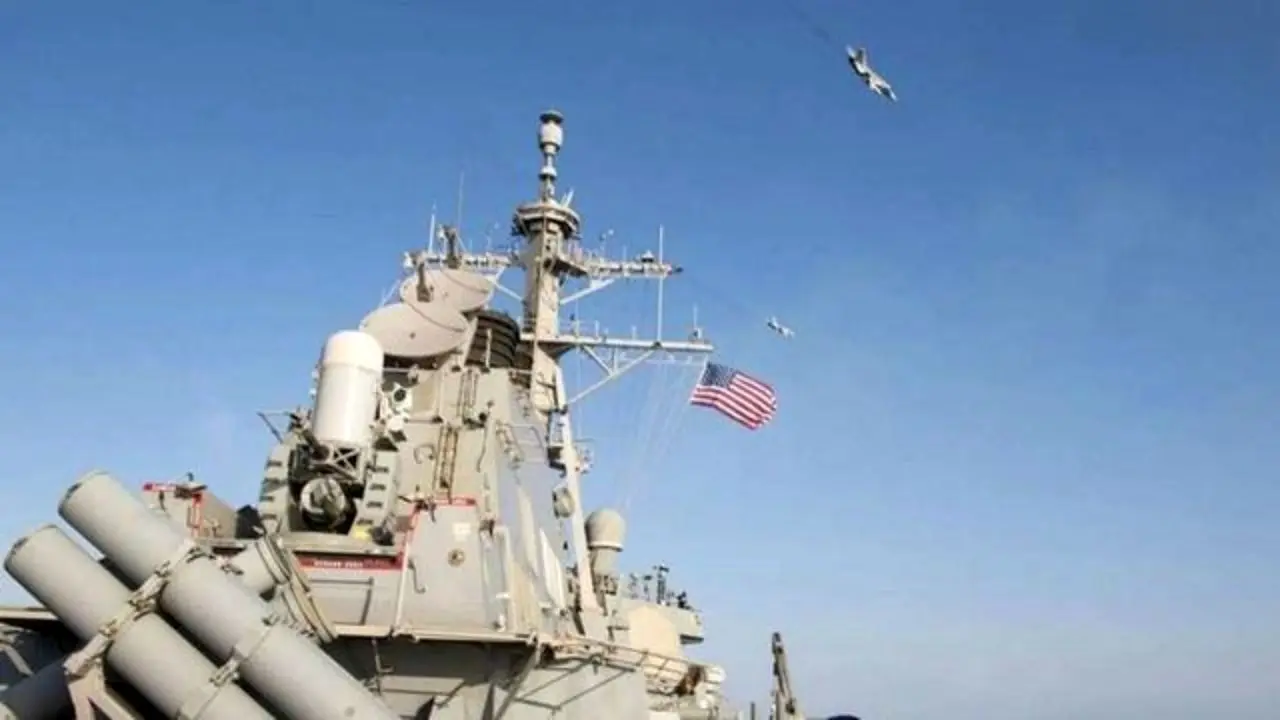 اعتراض واشنگتن به نزدیک شدن غیرحرفه‌ای ناوشکن چینی به کشتی جنگی آمریکا