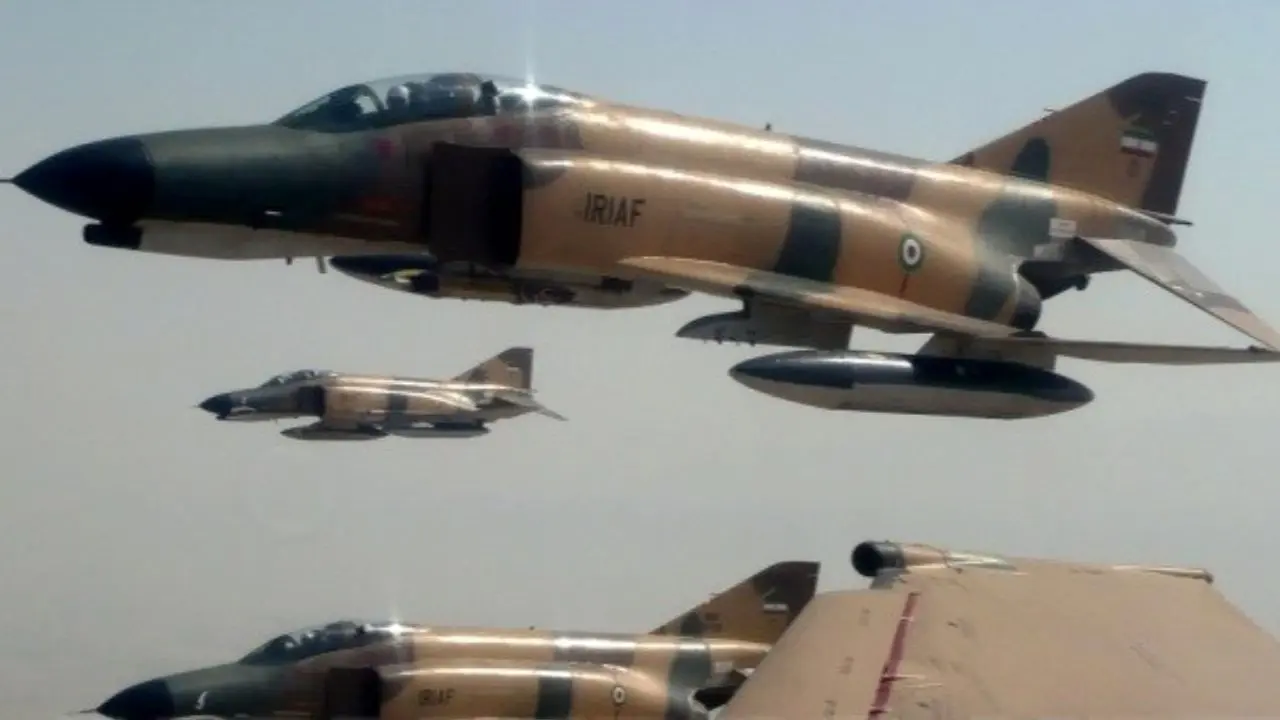 جنگنده‌های ارتش ایران پایگاه‌های عراق را هدف قرار دادند