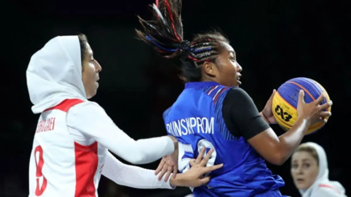 تیم بسکتبال سه نفره زنان مقابل روسیه شکست خورد