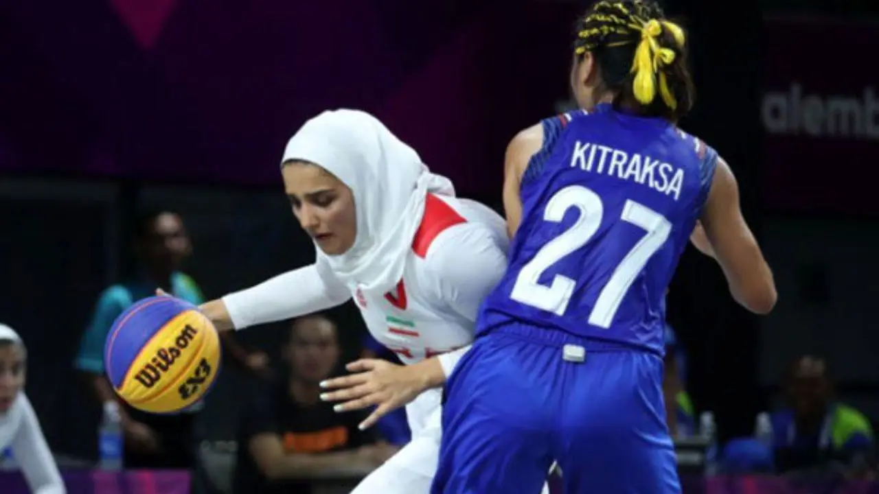 کسب سومین برد تیم بسکتبال سه نفره زنان در جام جهانی