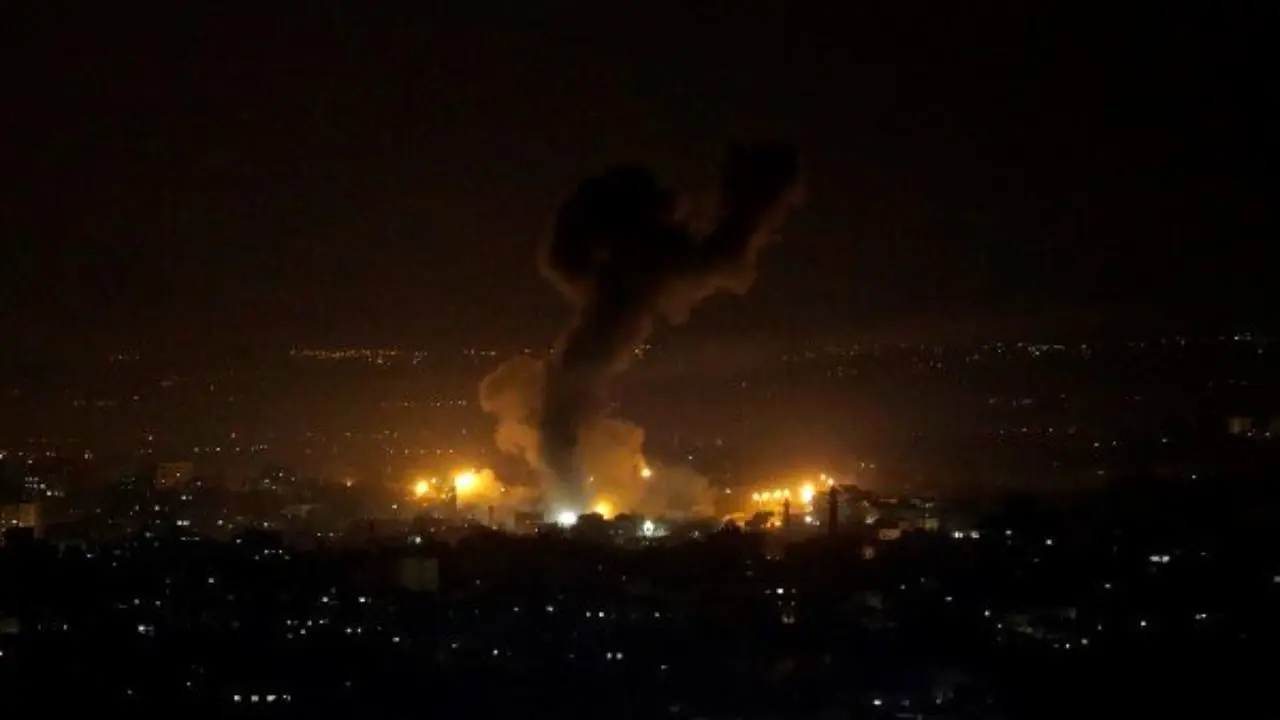 حمله هوایی رژیم صهیونیستی به اهداف نظامی در نوار غزه