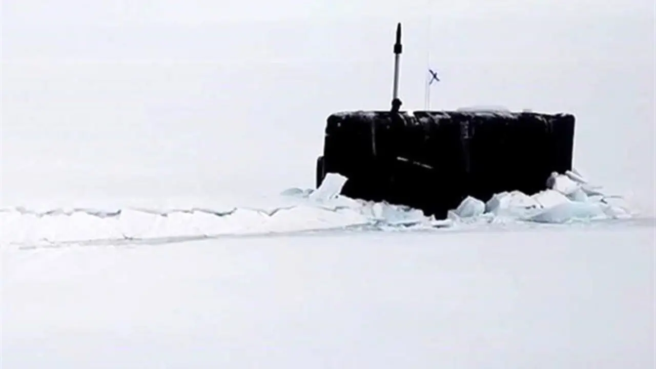 آغاز مانور زیردریایی‌های مدرن روسیه در منطقه قطب شمال