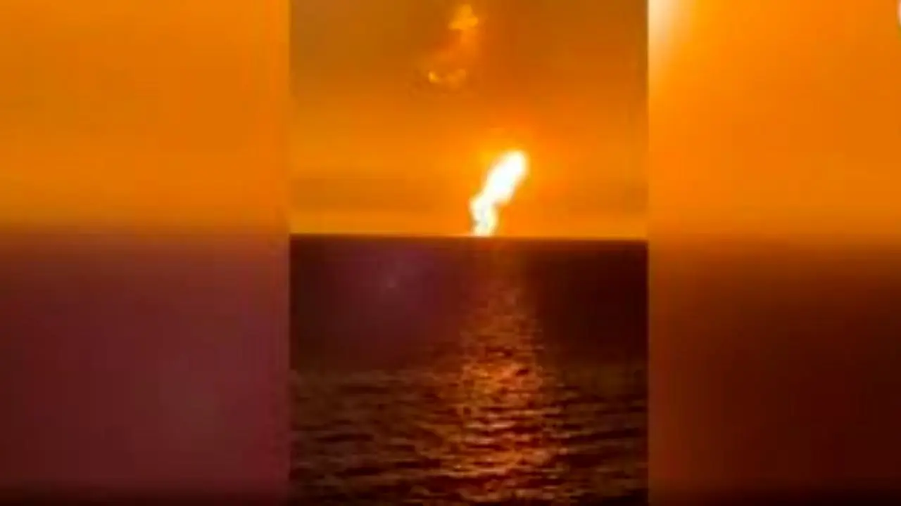 توضیح شرکت نفت دولتی آذربایجان درباره علت انفجار در دریای خزر