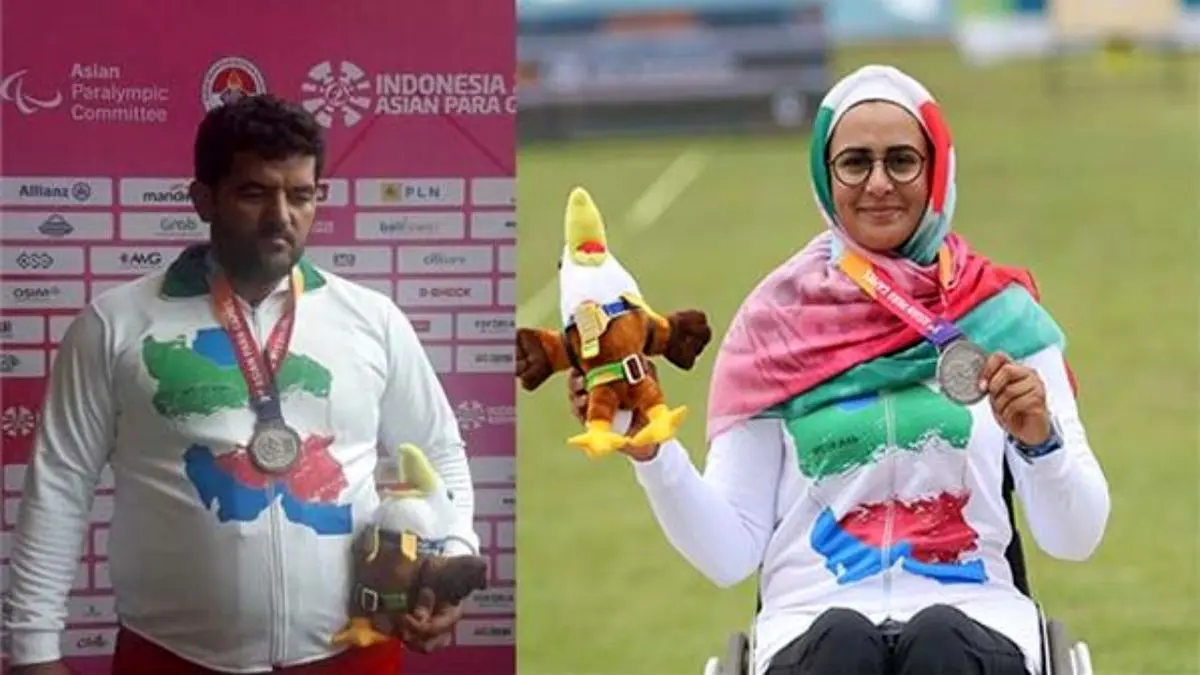 پرچمداران کاروان ایران در بازی‌های پارالمپیک توکیو انتخاب شدند+عکس