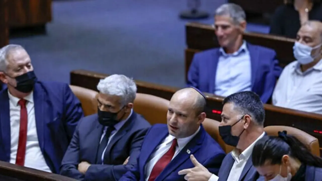 اولین شکست کابینه جدید تل آویو در پارلمان، رقم خورد