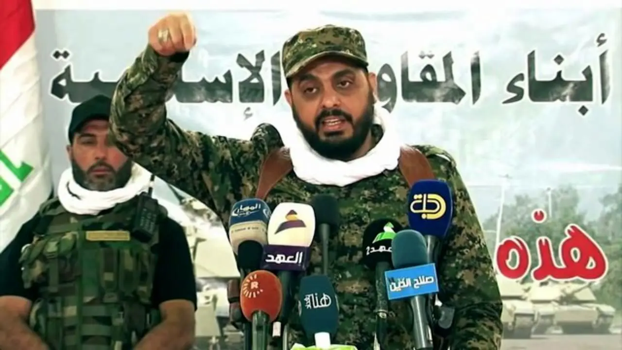 رهبر عصائب اهل الحق تهدید به ریختن خون سربازان آمریکایی در عراق کرد